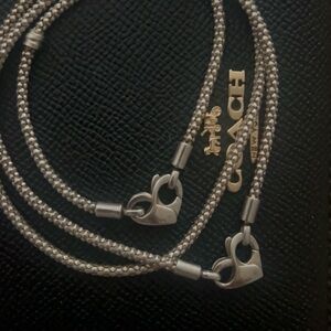 Pandora Moments Studded Chain Necklace and bracelet set